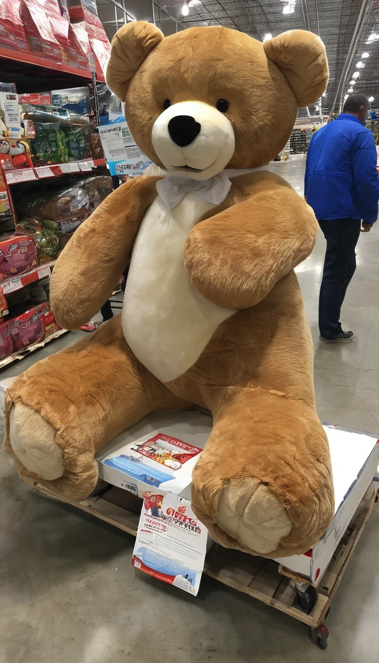 Very large Costco stuffed animal