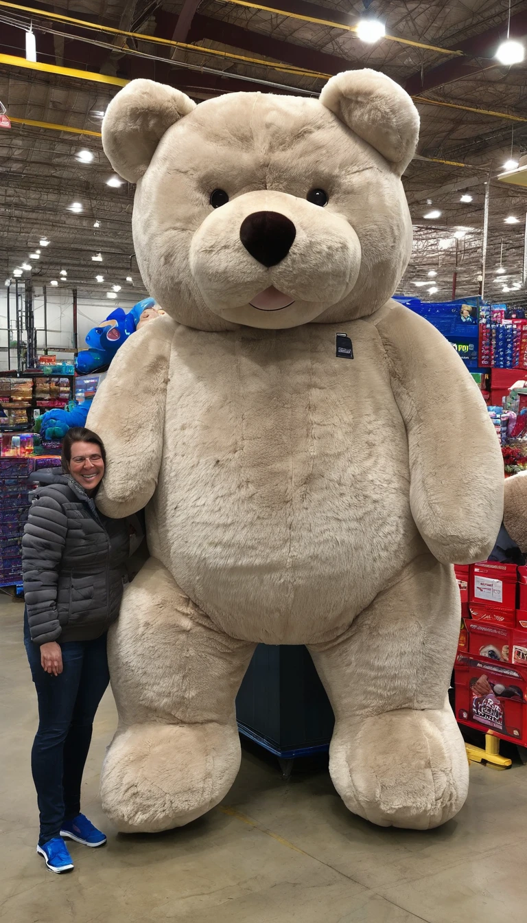 Very large Costco stuffed animal