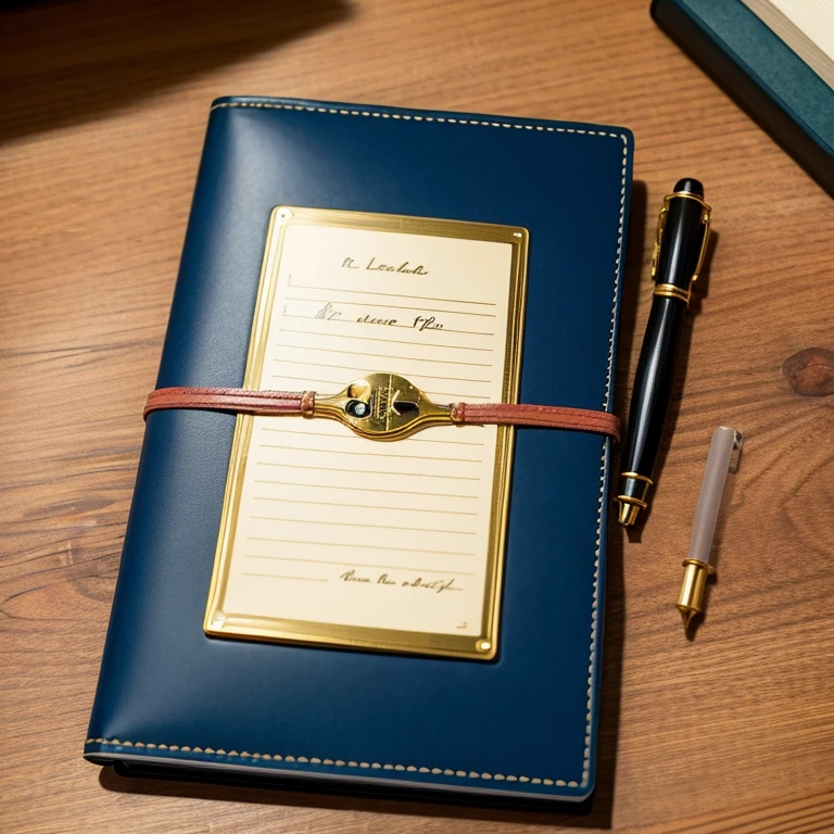 Closed notebook
Image: A diary-like notebook is closed, hiding secret feelings written inside.
Key point: The appearance of the notebook being locked and the light shining on the keyhole expresses hidden feelings.