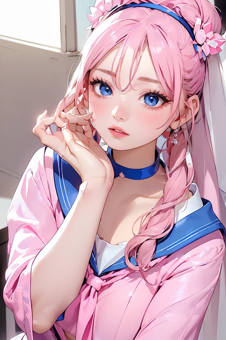 woman, cute,Big eyes, Long eyelashes, sexy, Perfect body, That's a nice chest, -yeld gi (Small breasts:1.2), Delicate body, Young pink nipples, (Nearly naked:1.8), (Full nudity:1.8),(8K high resolution), (Highest quality), (RAW quality),(Three Girls:1.5), (Realistic), (Realistic:1.37), ,Big eyes,Long eyelashes,(Small breasts:1.6),(Skinny girl:1.5),(Baby Faceung Face:1.5),(Childish body:1.5),(very young body:1.5),(your breasts are fully visible..:1.8),(Oily, Glowing Skin:1.5),(13-year-old juniorighool style, Highest quality, masterpiece, Detailed Background, Very detailed, complicated, Detailed face, Long eyelashes, fine grain, (stand:1.1), (Cowboy Shoot:1.3), (Thick thighs:1.0), (Flat Chest:1.3), (White Background:1.3),
(Bright Blue Eyes:1.3), (Messy Hair:1.1), (Pink choker:1.2), (Thick lips, Pink Lips:1.3), (Pink Eyeshadow:1.2),
(, Seraphim:1.3), (Pink Neck Sailor:1.2),
(Smiling Kindly:1.3)