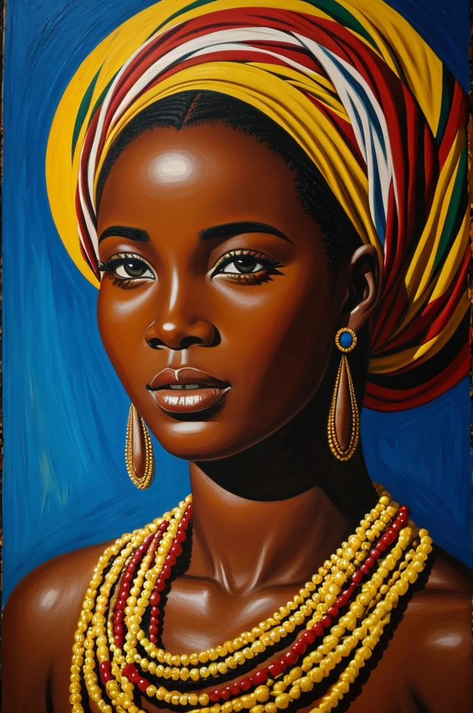 Paintings of African women