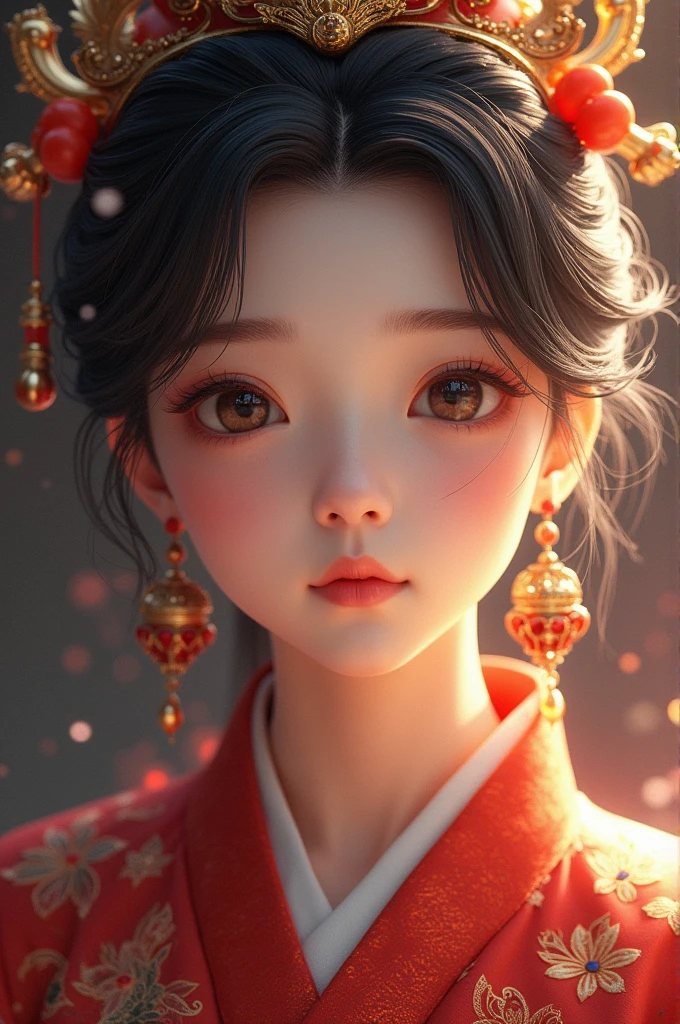 Masterpiece Top quality Vivid face Gemstone eyes Exquisite face CG sense Colorful and clear details Kunquan Dragon robe Kunkun Kai Xu Kun