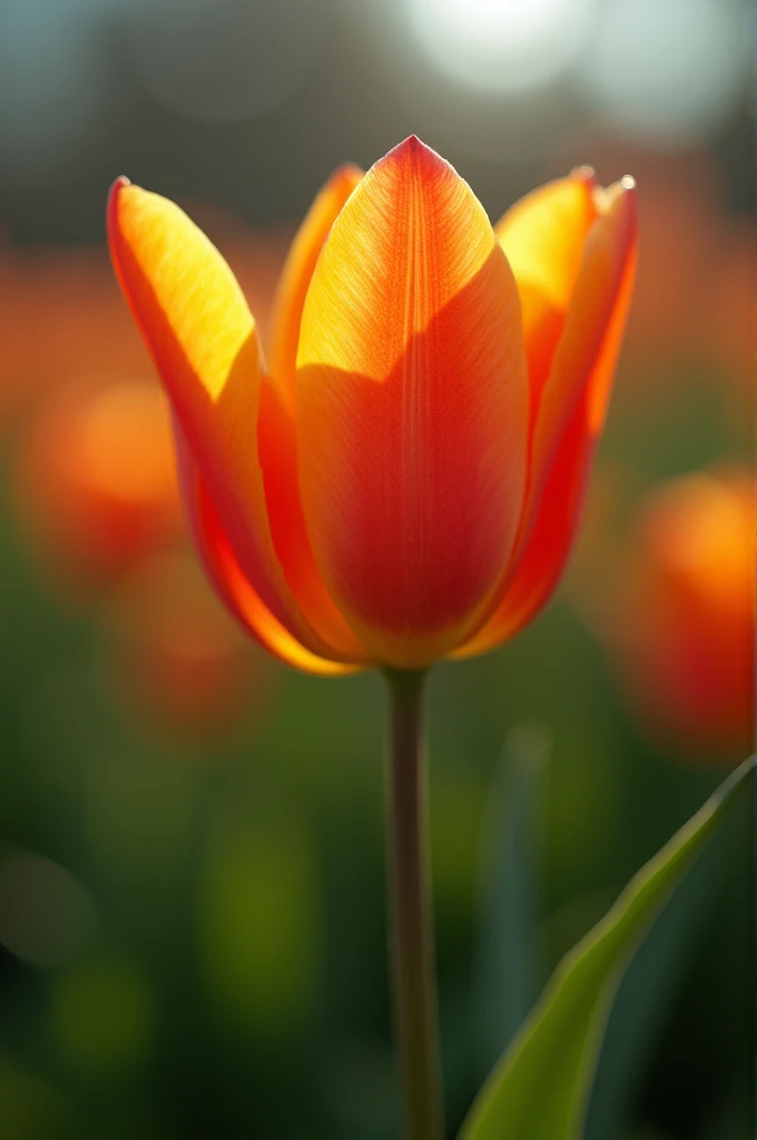 Non-human，masterpiece，masterpiece，tulip，close up，HD，Mid-shot，Booth，Side Light,