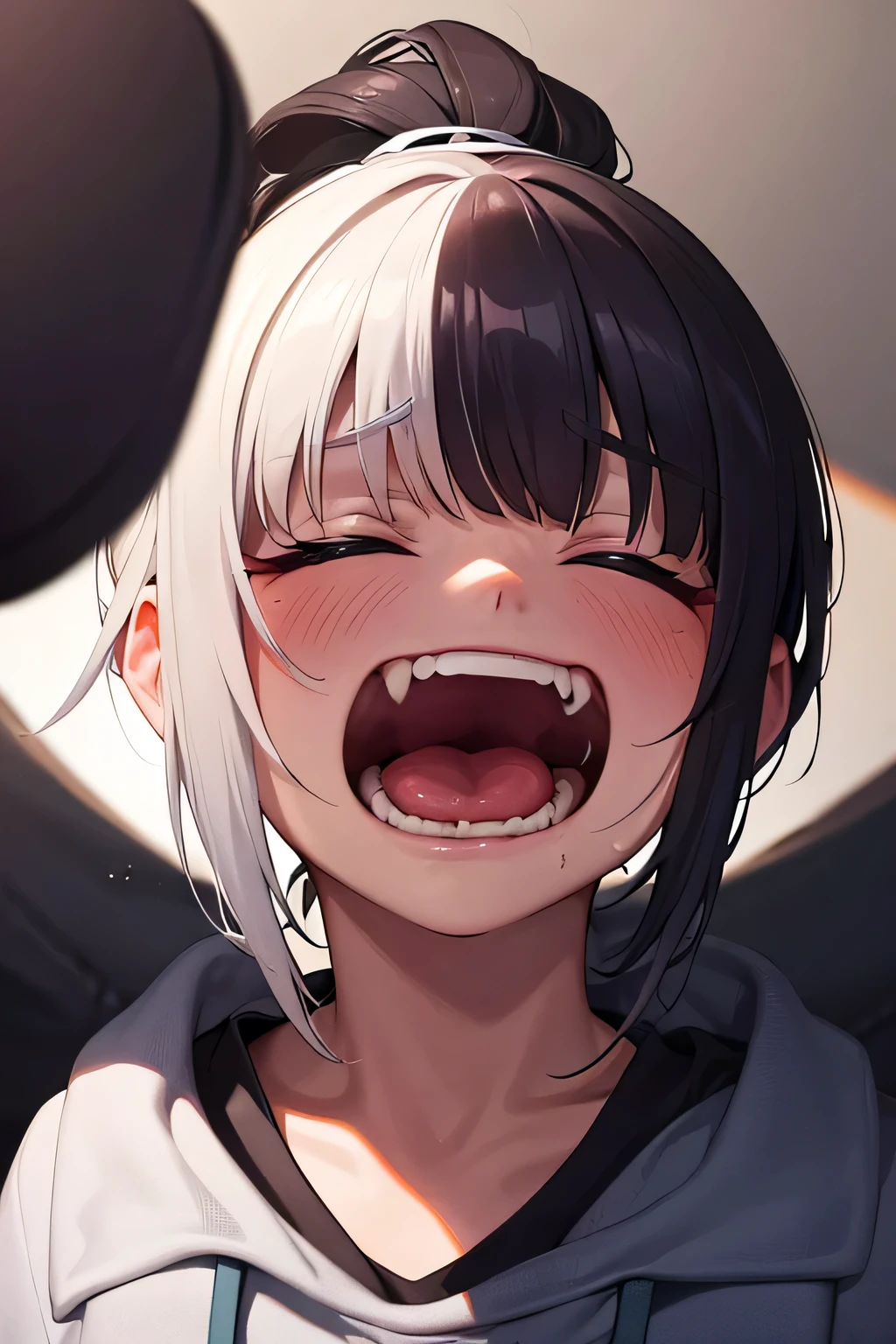 In the mouth tongue Smell Breath