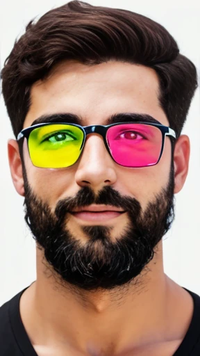 A Jewish man focus on face photo with color