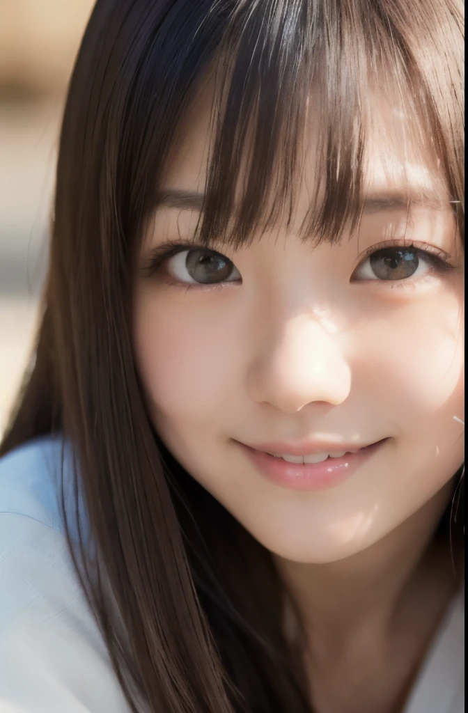 best quality, face focus, soft light, ultra high res, (photorealistic:1.4), RAW photo,(Shinozaki Ai), white skin, kawaii,
1 Japanese girl, solo, cute, (smile), (pupil, lights in the eyes), detailed beautiful face, Medium-sized breasts,(high resolution detail of human skin texture),(long hair),(portrait), upper body, white traditional kimono,