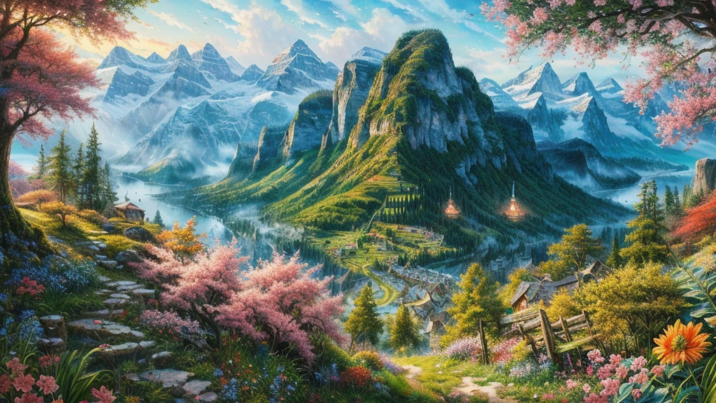 (masterpiece:1.2), (Highest quality), (Super detailed), (8k, 4K, complicated),(Very detailed:1.2), (Detailed Background),Detailed landscape, ((Portraiture)), KPOP