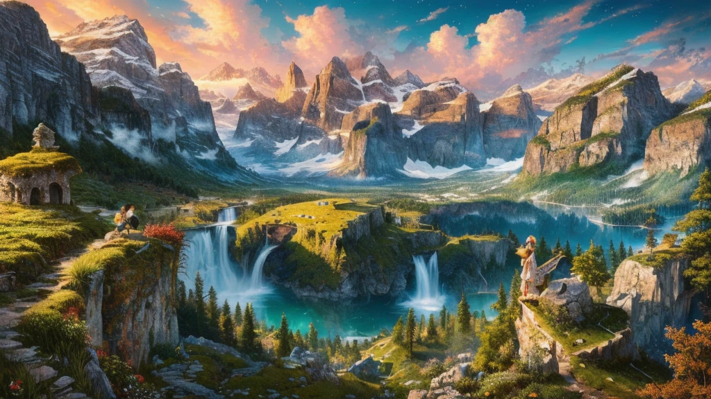 (masterpiece:1.2), (Highest quality), (Super detailed), (8k, 4K, complicated),(Very detailed:1.2), (Detailed Background),Detailed landscape, ((Portraiture)), KPOP