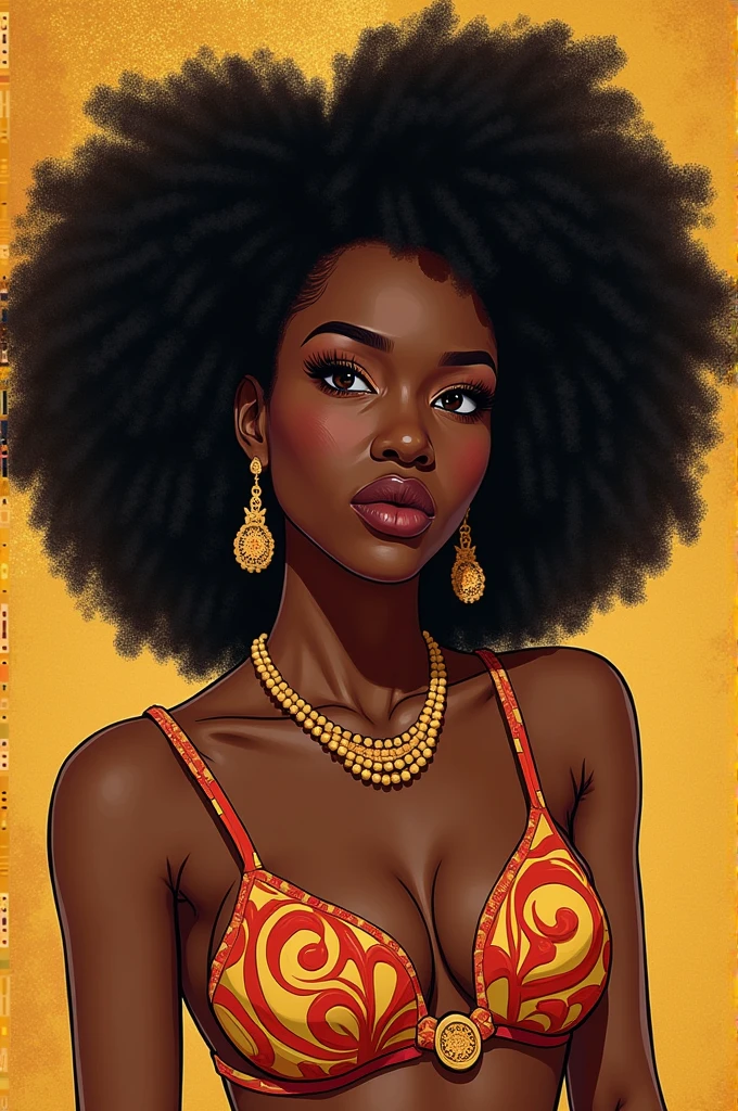 An afro woman of Jehovah'S, An afro woman, Se , iluStração de eSboço, Jehovah Fanart, , ESboçado, tendênciaS em arte, iluStração de procriar, eSboço digital, um deSenho, pintura digital a lápiS, iluStração artíStica, laScaS de carvão