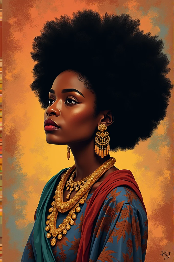 An afro woman of Jehovah&#39;S, An afro woman, Se , iluStração de eSboço, Jehovah Fanart, , ESboçado, tendênciaS em arte, iluStração de procriar, eSboço digital, um deSenho, pintura digital a lápiS, iluStração artíStica, laScaS de carvão