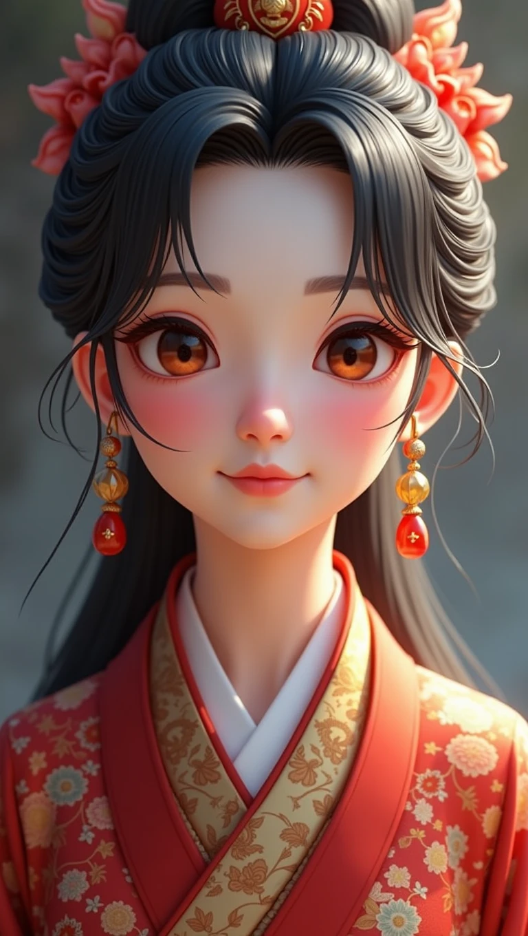 Masterpiece Top quality Vivid face Gemstone eyes Exquisite face CG sense Colorful and clear details Kunquan Dragon robe Kunkun Kai Xu Kun