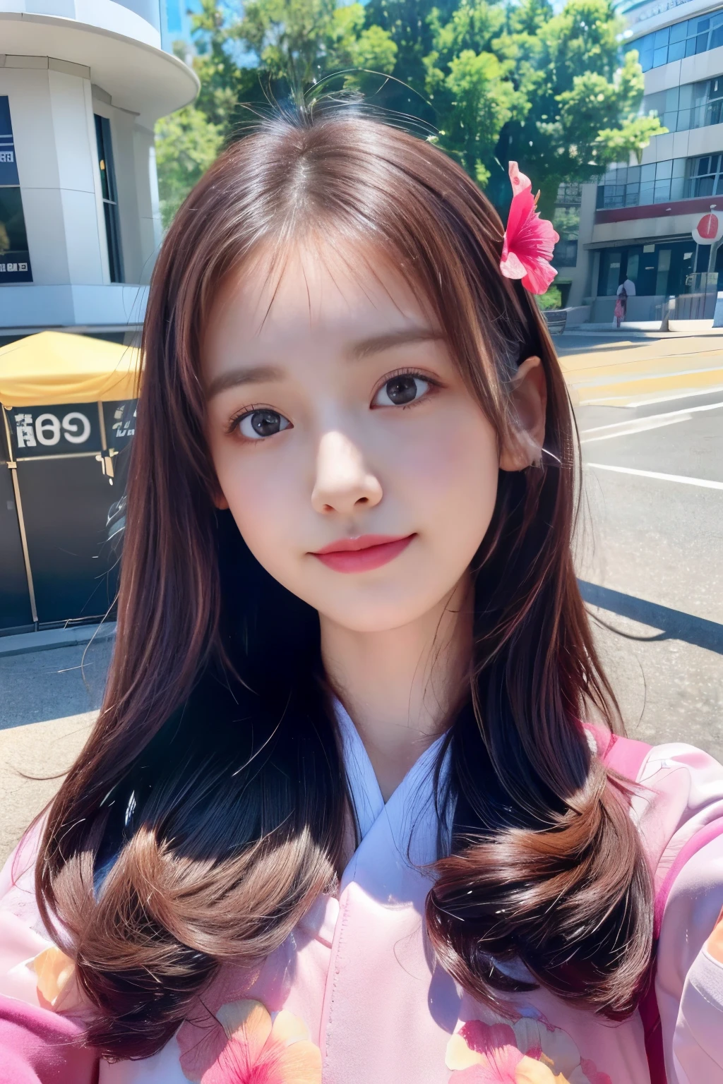 (masterpiece,best quality:1.4),(8k,raw photo,photo realistic:1.2),UHD, ,(shiny skin:1.4),detailed skin,detailed face,detailed eyes,(beautiful sparkling eyes:1.2),Symmetrical eyes,Detailed ear,1girl,natural make-up,(((Japanese idol))),((beautiful Japanese)),,Detailed Background,Beautiful shiny hair,smile,(((cute teen))),((Average teen breasts)),shiny breast,upper body,(Detailed 2024 Popular Summer Clothes for Teenagers),((open one's mouth)),((sharp face)),natual light,,(Very detailed ,2024 trend design,online shopping,LUMINE® Market,),((cute student)),Instagram Style,,flatchest,
small breast,(Detailed ,Beach,hibiscus flowers),sakuragun