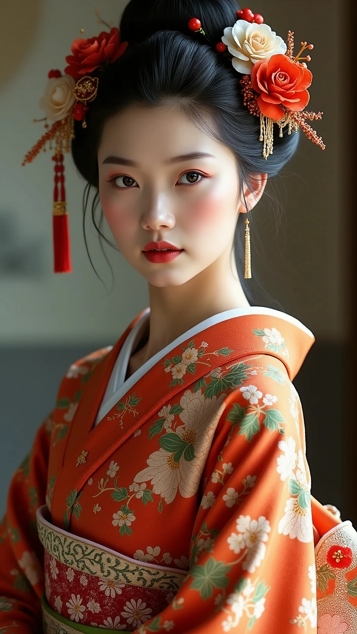 Japanese kimono beauty