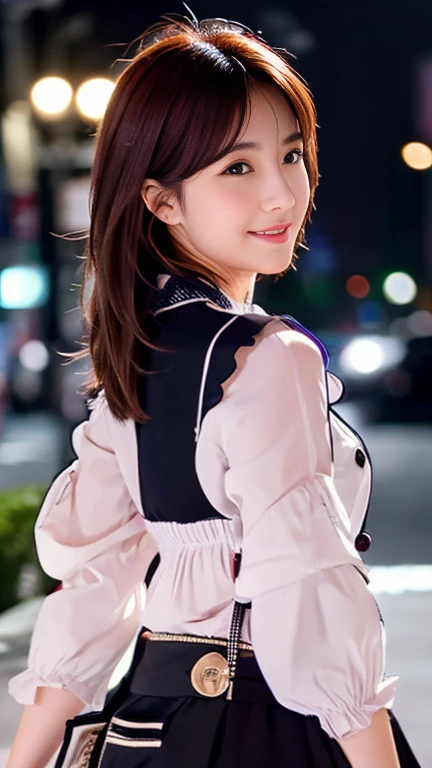 (1 girl, The buttons on the front of her blouse are undone.:1.2), Gorgeous Japanese actresses,
(RAW Photos, highest quality), masterpiece, 
(Realistic, Photorealistic:1.4), 

very delicate and beautiful, very detailed beautiful and detailed nose, beautiful & detailed, cinema lighting, gentle & feminine, 

2k wallpaper, wonderful, finely, very detailed,
Very detailed CG Unity 8k 壁紙, high resolution, 
beautiful detailed lady, very detailed目と顔,
soft light, bob hair, ponytail, short hair with bangs, hot pink hair, jensen_Huang_Iconic_Black_Jacket 

BREAK

(Rain: 1.1), Tokyo Shibuya, City Lights, 
Perfect Anatomy, slender body, medium breasts, kind smile, zoom-in face to waist, Candid RNG 25%, medium shot or cowboy shot, bokeh, SFW,)
