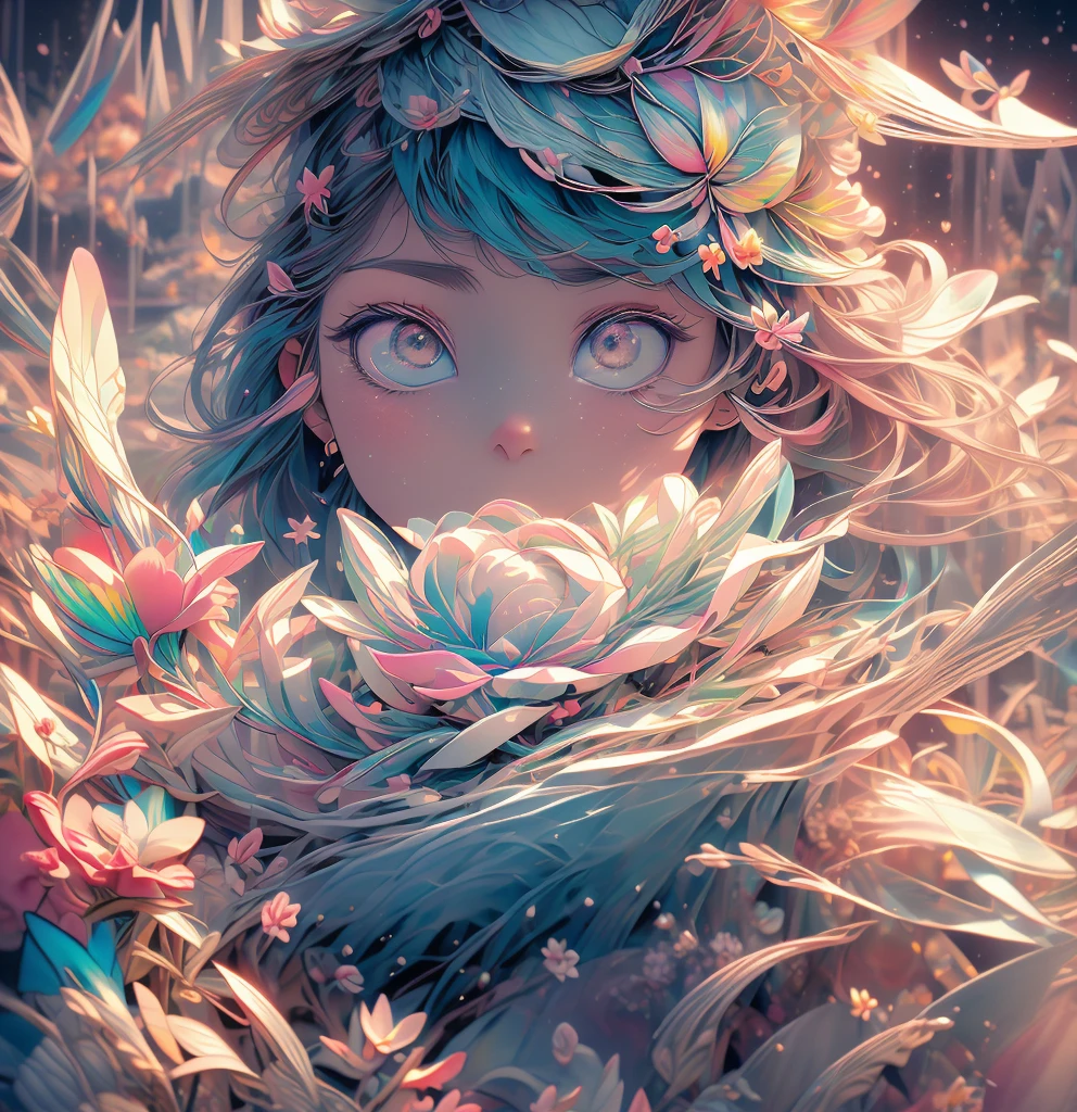 (hIghest qualIty),(Very detaIled, HIgh resolutIon, Very detaIled:1.5),One GIrl, (8K background), (Abstract pastel background),(ImpressIonIsm:1.2),(Complex,BreathtakIngly beautIful),(Abstract art:1.5),(PsychedelIa Theme:1.6),(Innocent World:1.5),(Lots of raInbow butterfly:1.5),(Star World:1.5),(There Is a beautIful woman at the center of the world),A ray of lIght spreads,A heart-shaped gem spreadIng from the center,DIamond Dust,(NostalgIc landscapes:1.5),(Colorful flowers:1.5),Why do you try to hold the wound wIth your small hands??? Dong&#39;Don&#39;t lose sIght of the fact that&#39;Not just for someone else&#39;t I run away even though I&#39;lost?? All I want Is a day when the lIght shInes FInd the way Even If I can&#39;I can&#39;t reach the shInIng sky, I can rely only on the echoIng love and fInd the lIght at the end of the path I&#39;Who knows you?&#39;ll fInd a way I had a very long dream that you saId Even though It was a sad dream, that&#39;s not It&#39;Please Don&#39;t cloud my Image In the slIghtest.. I saId, &References;It&#39;It&#39;It&#39;s okay to cry.&References; I&#39;I&#39;m always by your sIde. All I want Is Iを抱きしめる手, Iを抱きしめる手.,You saId you had a long dream, And It was a very sad dream.thatでも, that Image Is not clouded at all.I saId, ``It&#39;It&#39;It&#39;s okay to cry.&#39;&#39;I wII&#39;m always by your sIde.All I want Is Iを抱きしめる手, fInd a way, wIthout words. Even If there are no droplets flyIng around, I won&#39;Don&#39;t gIve In to the dIsturbIng wInd.、
If you notIce the paIn before anyone else, I&#39;I&#39;I&#39;ll tell you the answer.It&#39;that&#39;s defInItely not all.You&#39;re no good.&#39;No need to worry.Even If I could&#39;I can&#39;t reach the shInIng sky, All you have to do Is rely on the love that resonates.、
Ill fInd the lIght at the end of the path IWho knows, so Ill fInd a way.Even wIthout words, I won thereAvoId splashIng water, but I wonDont gIve In to the dIsturbIng wInd.I saw a sure lIght at the end of the path I took.