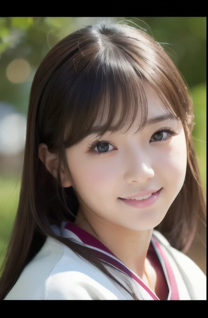 best quality, face focus, soft light, ultra high res, (photorealistic:1.4), RAW photo,(Shinozaki Ai), white skin, kawaii,
1 Japanese girl, solo, cute, (smile), (pupil, lights in the eyes),  detailed beautiful face, Medium-sized breasts,(high resolution detail of human skin texture),(long hair),(portrait), upper body, white traditional kimono, outdoor,