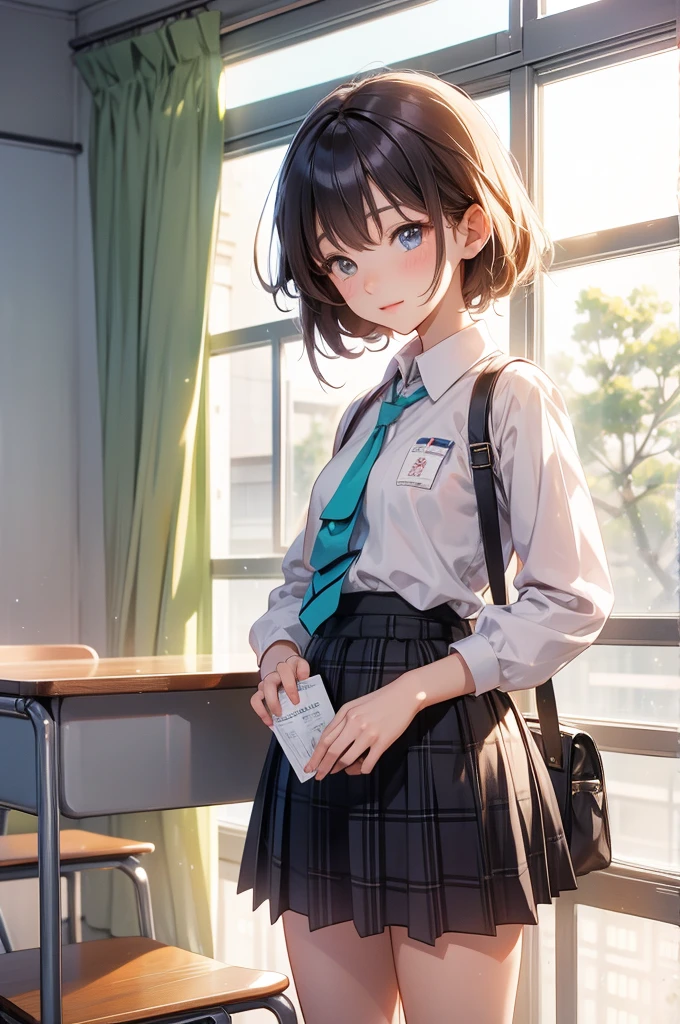 Takanashi hoshino school winter in the classroom 