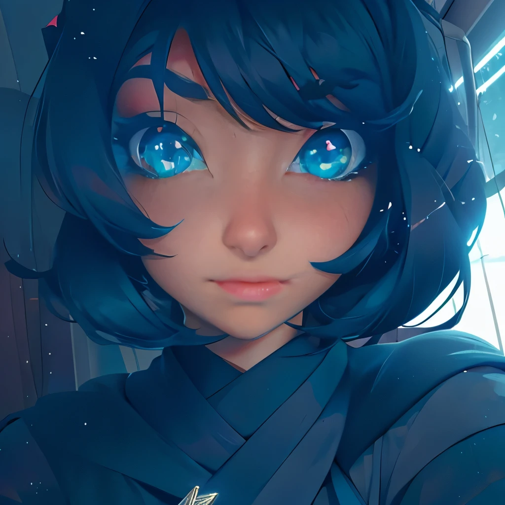 kurokawaakane(1zgame),1girl, solo,looking at viewer,8k, beautiful lighting,symbol-shaped_pupils, sparkling_eyes, star-shaped_pupils, star_(symbol),