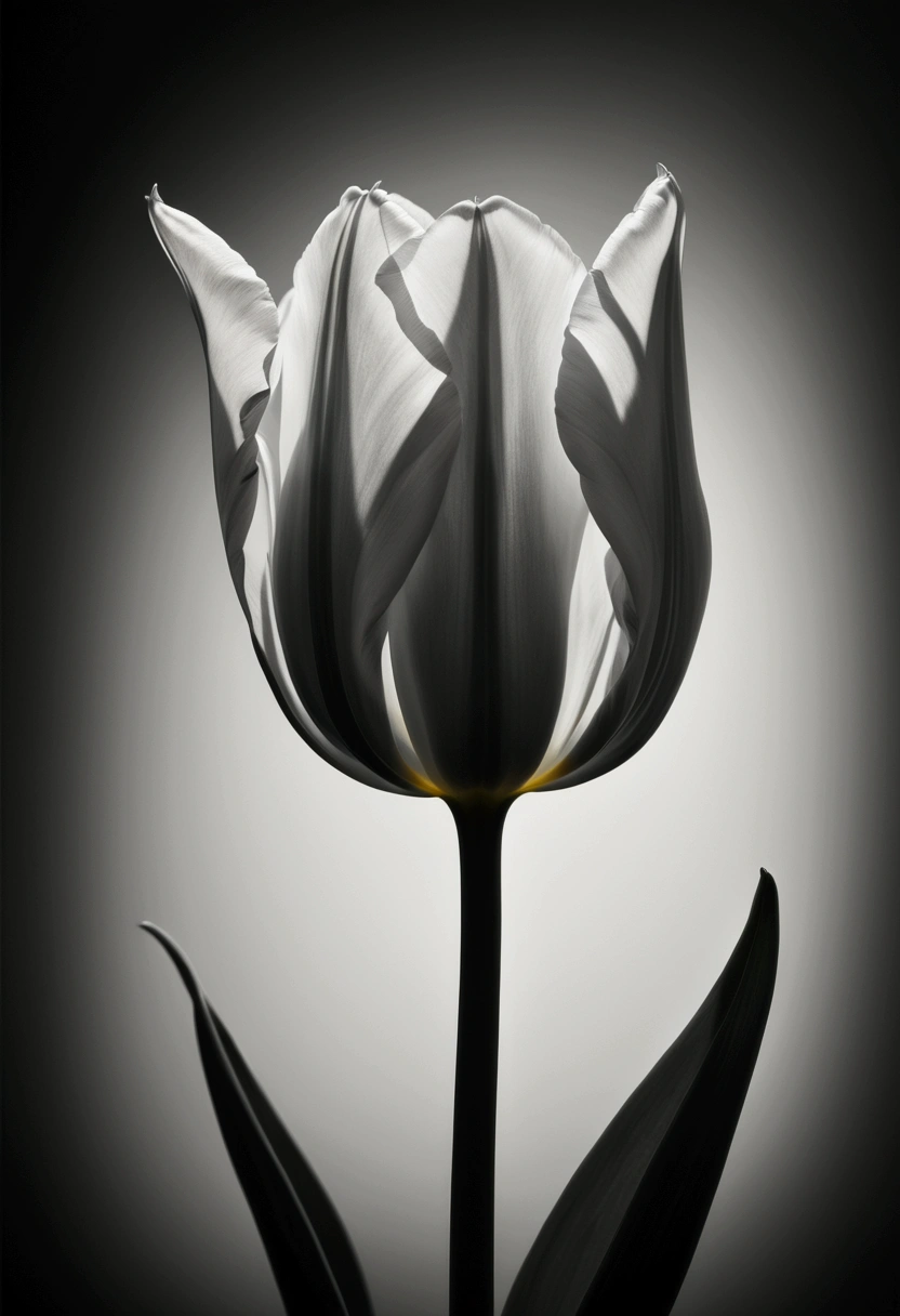 (Tulip:1.2), lmmerse yourself in the neon-lit, retro-futuristic garden in Retro Cyberpunk Visions, where the bright contrasts with the rough, forming a nostalgic yet futuristic scene, RAW photo, color graded, captivating chiaroscuro, dynamic movement, full body, (special effects:0.1), award-winning, cinematic still, emotional, vignette, dynamic, vivid, (masterpiece, best quality, photorealistic, Professional, perfect composition, very aesthetic, absurdres, ultra-detailed, intricate details:1.3)
