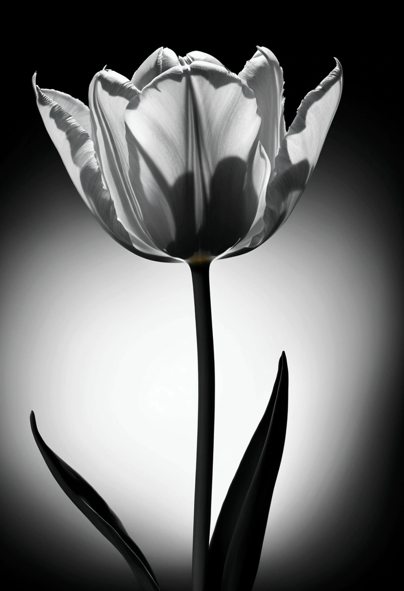 (Tulip:1.2), lmmerse yourself in the neon-lit, retro-futuristic garden in Retro Cyberpunk Visions, where the bright contrasts with the rough, forming a nostalgic yet futuristic scene, RAW photo, color graded, captivating chiaroscuro, dynamic movement, full body, (special effects:0.1), award-winning, cinematic still, emotional, vignette, dynamic, vivid, (masterpiece, best quality, photorealistic, Professional, perfect composition, very aesthetic, absurdres, ultra-detailed, intricate details:1.3)