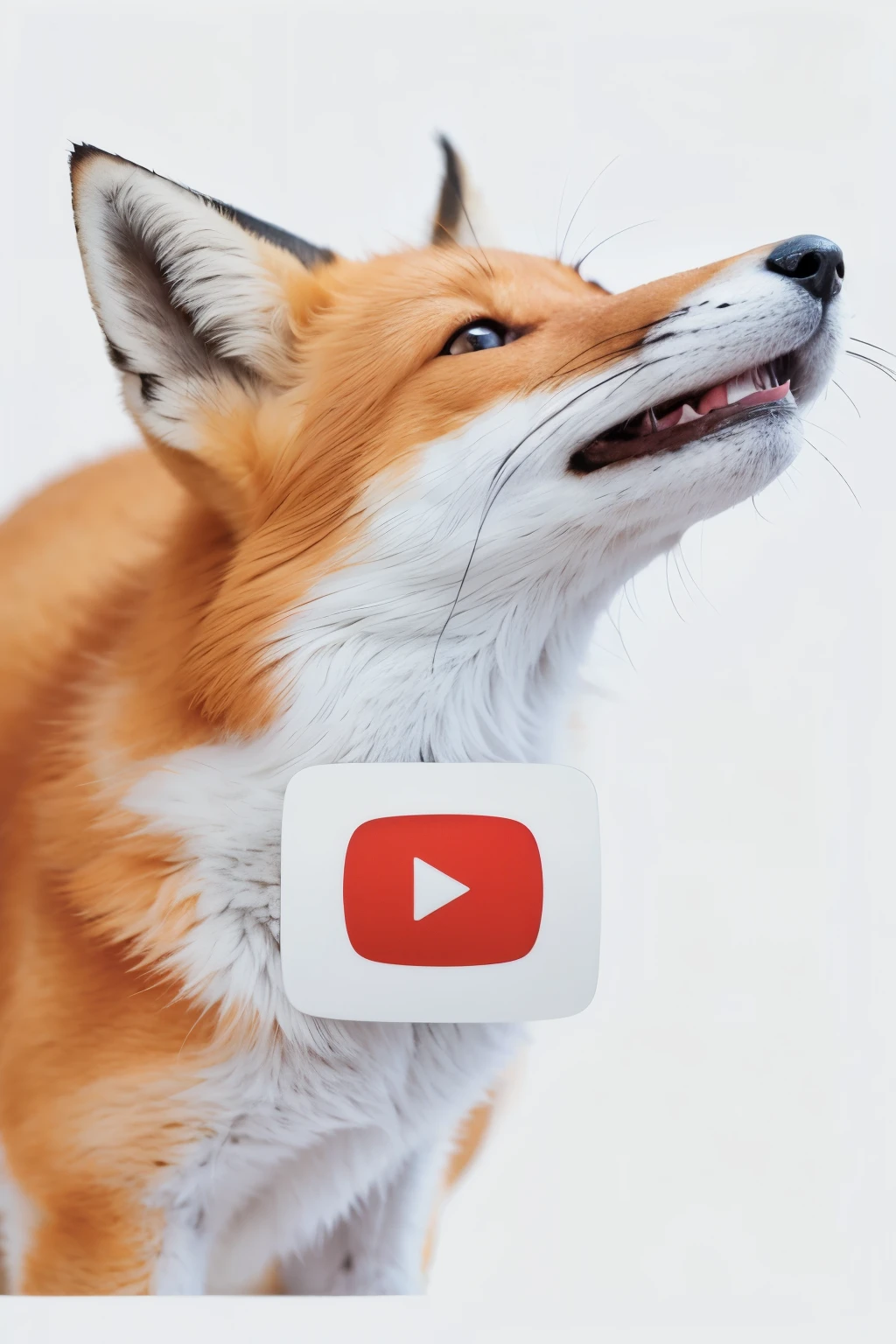 A Minimalist Fox Para YouTube Logo