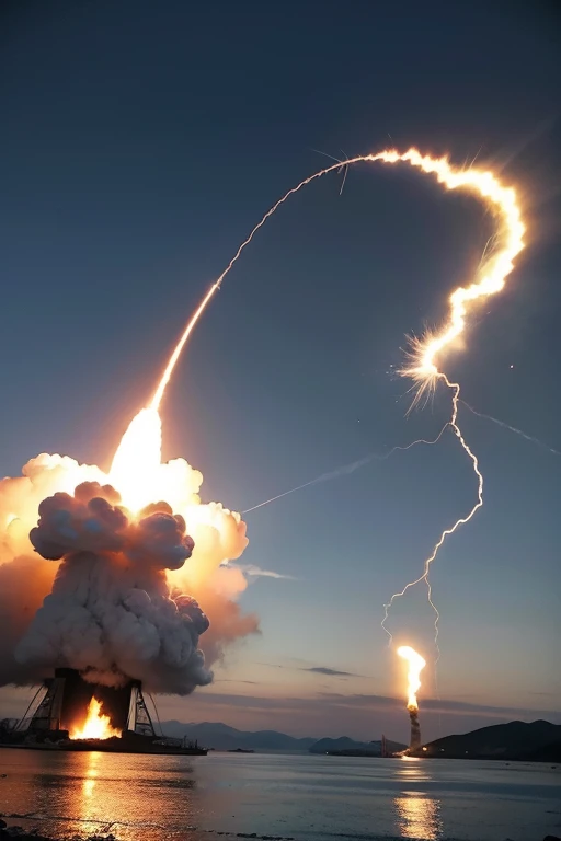 nuclear fission happening