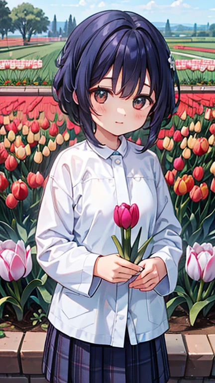 (Tulip:1.5),Girl in the tulip field