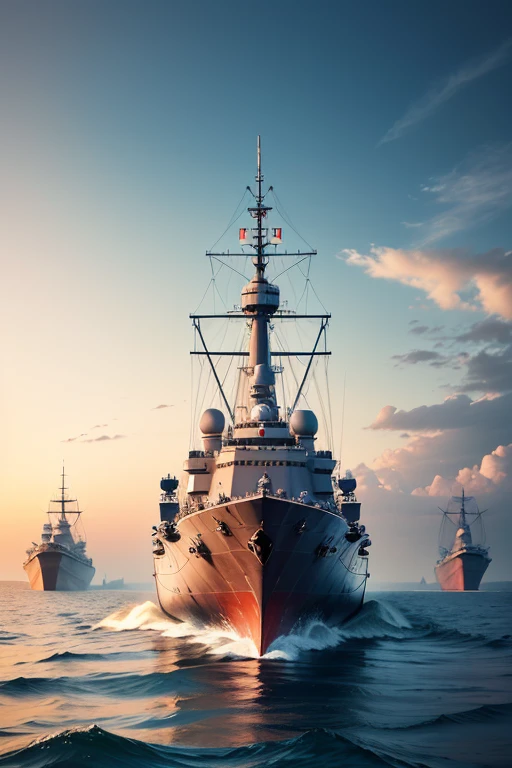 three battleship,