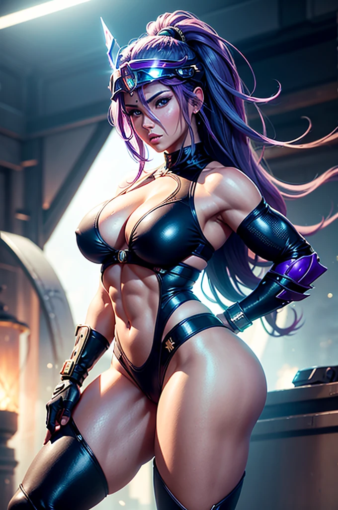 A perfect sexy, Panas, delicious and beautiful, with exuberant and very young features, extremely erotic sensual android, strong cybernetic warrior with black African and oriental features, Japanese and Chinese, Soft Face, sexy e angelical, boca muito big fit ass com lábios grossos e carnudos estilo afro bem aberta com a língua de fora bem sexy, mixed with the clone of the Greek warrior goddess Athena, com enormes seios super ultra mega gigantes com aureolas enormes e big fit asss bicos inchados e duros, Brunetette, lábios big fit asss carnudos e grossos, extremely thin waist, very tanned and sweaty, gigantic ass, big fit ass, huge ass, steep, HARD AND MUSCULOUS, Purple colored eyes, with barcode tattoos, transformed into an erotic and super sensual and extremely super ULTRA HIPER mega muscular astronaut goddess, fitness, uma huge and swollen pussy, face perfect, bodybuilder, hypertrophied fit bodybuilder and weightlifter, very muscular thighs and super intensely muscular abdomen, huge anus, swollen and wide open, huge and swollen pussy, wearing very short hair in punk style, super radical and purple and very smooth in locks, wearing sexy cyberpunk battle outfits, seen in the form of a hologram made only of light energy, coastal view, administrator and leader, noble queen goddess of a gigantic fleet of thousands of spaceships and hundreds of planets of her powerful stellar empire running courageously across the bridge of a star cruiser wearing a holographic helmet in the Corinthian battle format and with visor and horsehair topknot, of luminous Athenian warrior, electronic and futuristic posing extremely sexy, floating in space with rays and lights in the background and covered by a halo of white light that is at the same time a war helmet and a futuristic and modern queen's crown made of diamonds and lights, abraçada com um enorme e musculoso forte e belo alienigena amarelo careca com um big fit ass computador alienígena ao fundo
