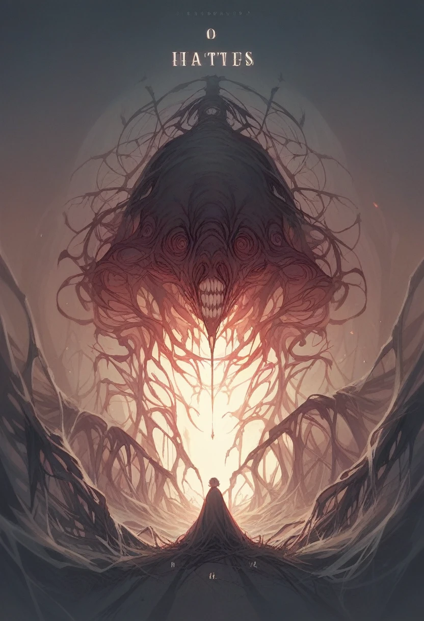 Cover page, High accuracy, Bonus payment available, unparalleled masterpiece, horror story, Hansel and Gretel perfect anatomy, Good lighting, Volumetric lighting, Cinematic shadow,