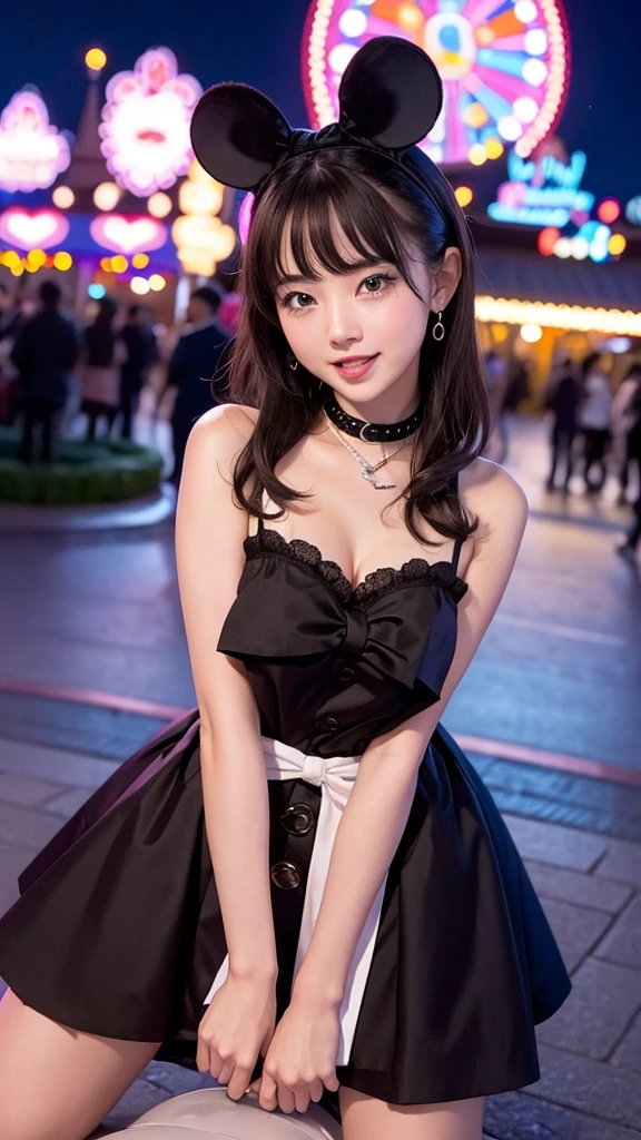Anal Sex、The ultimate sexual climax、Busy Disneyland、night、Minnie Mouse