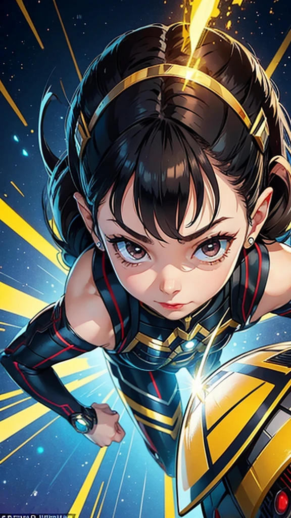 Tiny Mischief: As the Wasp, Janet has the ability to shrink to the size of an insect. She has a mischievous streak and has used her tiny size to pull pranks on her fellow Avengers, like hiding in Tony Stark’s helmet and giving him a scare when he put it on.