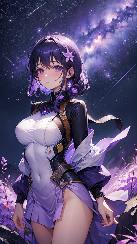 ((Landscape only))、(Purple Space)、constellation、milky way