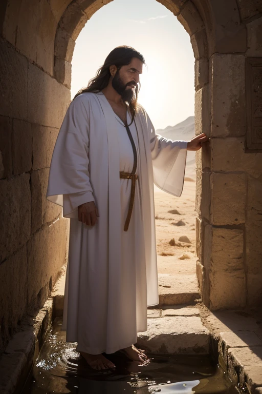 John the Baptist was a Jewish prophet and a significant figure in the New Testament, especially in the Gospels. He is known for his role as a forerunner of Jesus Christ, announcing the coming of the Messiah and preparing the way for him. Here are some key points about John the Baptist:
1. **birth**: John the Baptist was born into a priestly family; his parents were Zechariah, a priest, and Isabel. Your birth was miraculous, because Isabel was considered sterile and was already old. John's birth was announced by the angel Gabriel, who also announced the birth of Jesus (Lucas 1:5-25, 57-66).
2. **Mission and Ministry**: John was called to be a prophet and lived in the desert, where he preached a message of repentance and baptized people in the Jordan River as a symbol of purification and forgiveness of sins. He wore clothes made from camel hair and ate locusts and wild honey, living an ascetic life (Matthew 3:1-6; Marcos 1:4-6).
3. **Mensagem**: John preached about the imminent coming of the Kingdom of God and urged people to repent of their sins and be baptized. He also denounced the religious hypocrisy and moral corruption of his time. (Lucas 3:7-14).
4. **Baptism of Jesus**: John the Baptist is perhaps best known for baptizing Jesus in the Jordan River. During baptism, the heavens opened, and the Holy Spirit descended on Jesus in the form of a dove, And a voice from heaven said: "You are my beloved Son; I like you" (Marcos 1:9-11).
5. **Relationship with Jesus**: John the Baptist recognized Jesus as the "Lamb of God who takes away the sin of the world" (John 1:29-34). He emphasized that, although he had baptized with water, Jesus would baptize with the Holy Spirit.
6. **grim reaper**: John the Baptist was arrested by Herod Antipas, the ruler of Galilee, for publicly condemning Herod's marriage to Herodias, his brother's wife. He was later beheaded at the request of Herodias and her daughter Salome, who asked for his head on a plate like