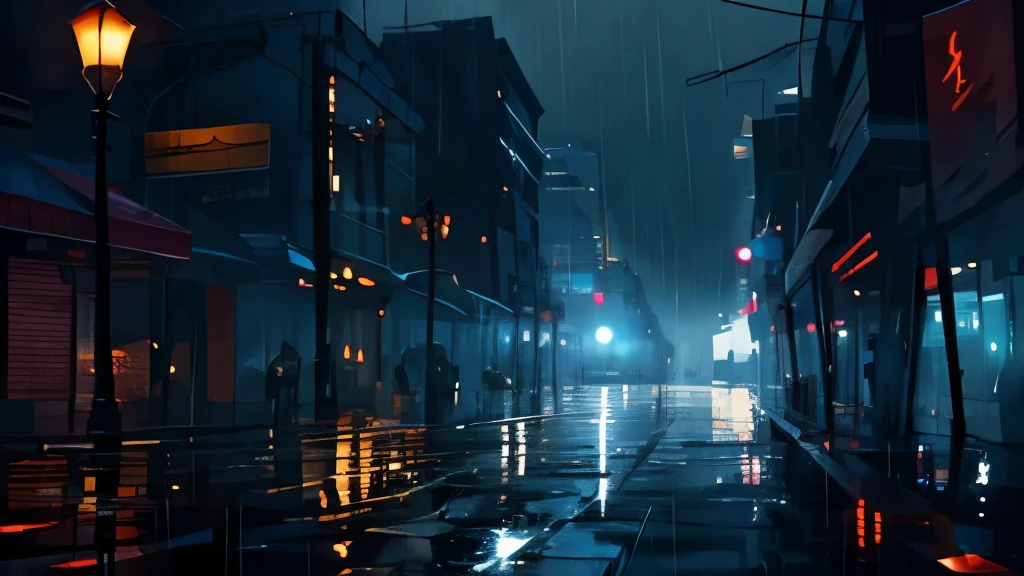 rain,different world,mysterious sights