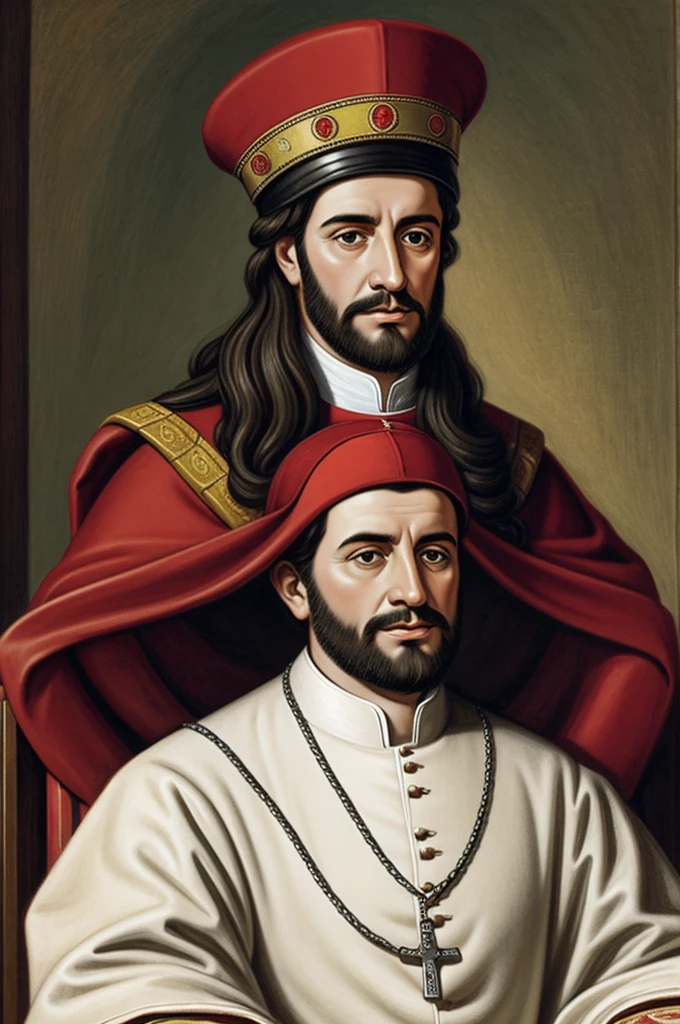Caricature of the counter reform of Pope Juan Pablo III