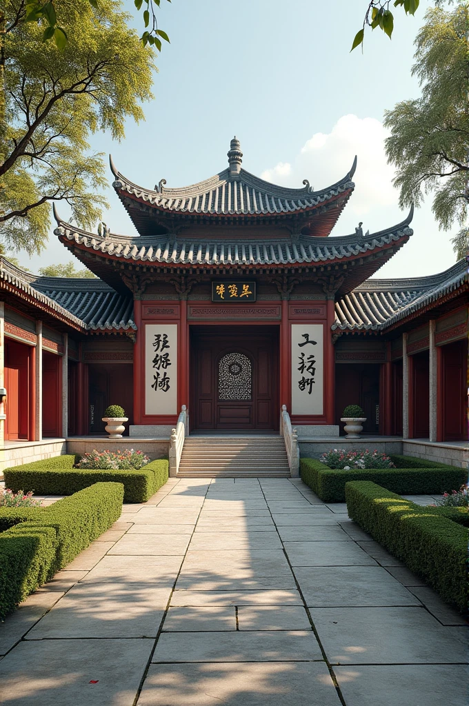 When we imagine a palace that combines Shaanxi and Polish-Lithuanian architectural styles，We can imagine the following scenario：

The palace is located in a vast courtyard，The courtyard is surrounded by towering ancient trees.，The trees are dotted with delicate flowers，Such as peony and iris。The overall structure of the palace is based on Shaanxi traditional architecture.，The style of ancient Chinese royal architecture is adopted.，For example, the glazed tiles with raised eaves、Flying eaves and red walls and black tiles。These elements show the majesty and grandeur of the ancient empire.。

The main building of the palace incorporates some Polish and Lithuanian design features，For example, European-style carved window lattices and detailed murals。Lithuanian influence can be seen in the carvings on the palace&#39;s exterior.，Presenting the delicate and unique geometric patterns of Eastern Europe。

Entering the Palace，The first thing that comes into view is a towering atrium.，The atrium is surrounded by an ancient stone colonnade，Supporting the huge dome on the roof。The atrium is surrounded by traditional Shaanxi-style painted buildings and carved beams.，Each column is inlaid with Polish and Lithuanian style decorative art，Such as bronze statues and silver murals。

The palace&#39;s interior layout is carefully designed，It combines the symmetrical aesthetics of Shaanxi palaces with Polish and Lithuanian interiors.。The palace&#39;s floors are paved with Polish tiles，Each piece is inlaid with exquisite patterns.。The furniture and furnishings in the room combine Eastern and Western elements.，Such as Shaanxi&#39;s mahogany furniture and Lithuania&#39;s carved wood crafts。

Overall，This palace not only demonstrates the grandeur and stability of Shaanxi architecture，It also incorporates the refinement and artistry of Polish and Lithuanian architecture.，Forming a unique and charming architectural style。