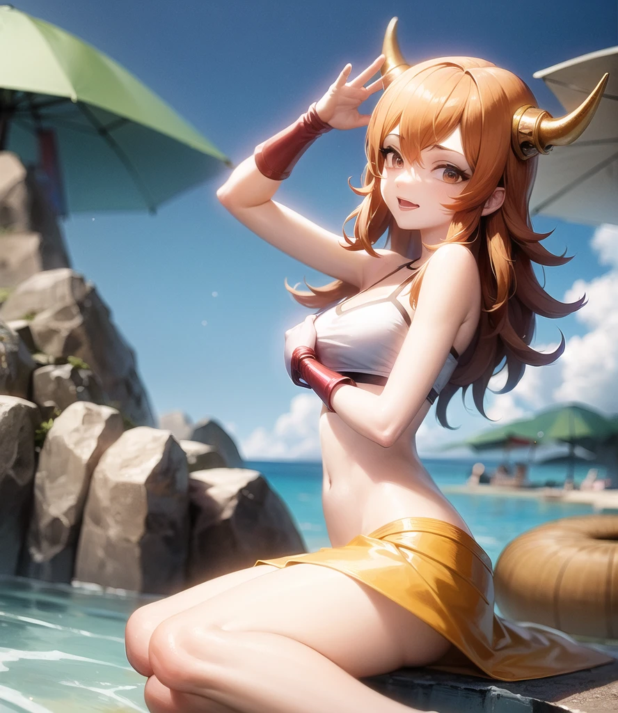 anime, (Nami's character in One Piece), (Sanji character in One Piece), naked, big breasts, pink breasts, on a pirate ship, wet, passionately
