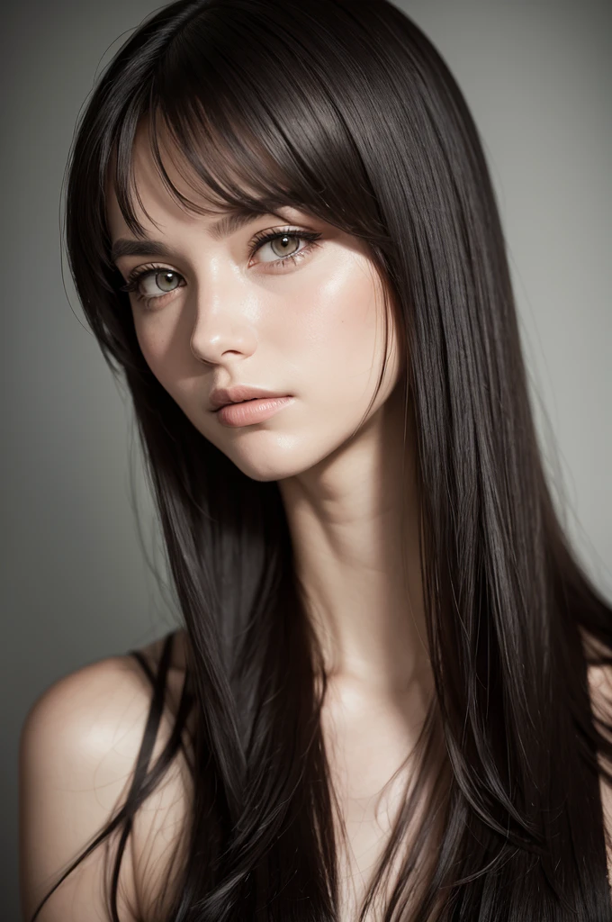 Wolwerine, medium straight hair, portrait photography