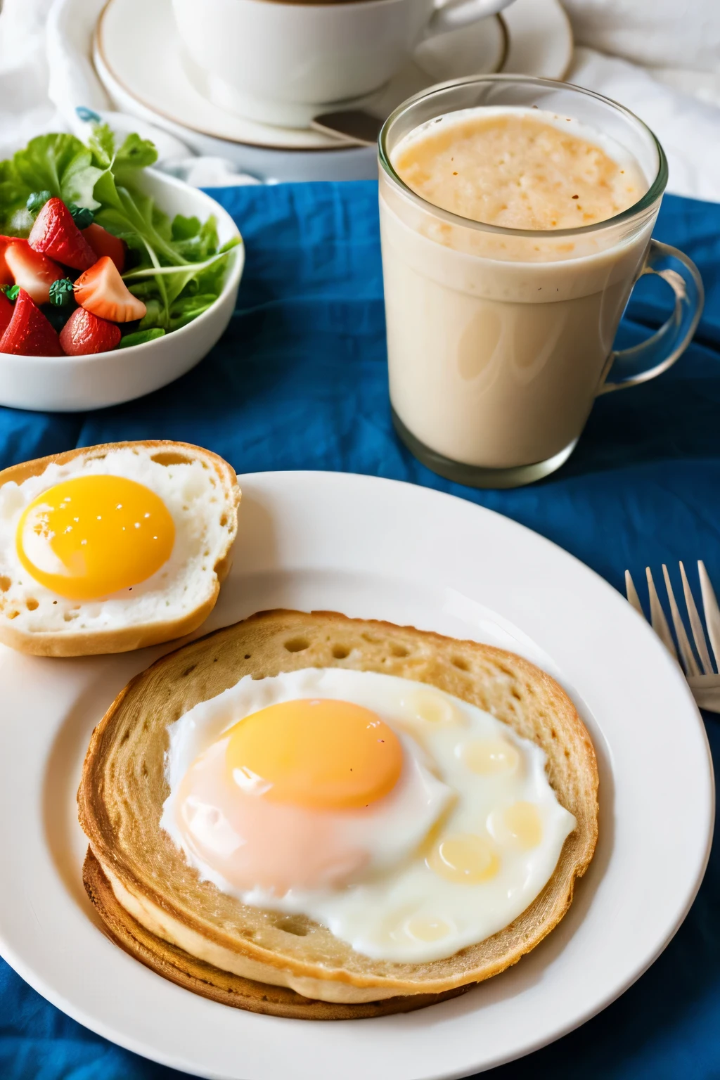breakfast in the bed,without eggs