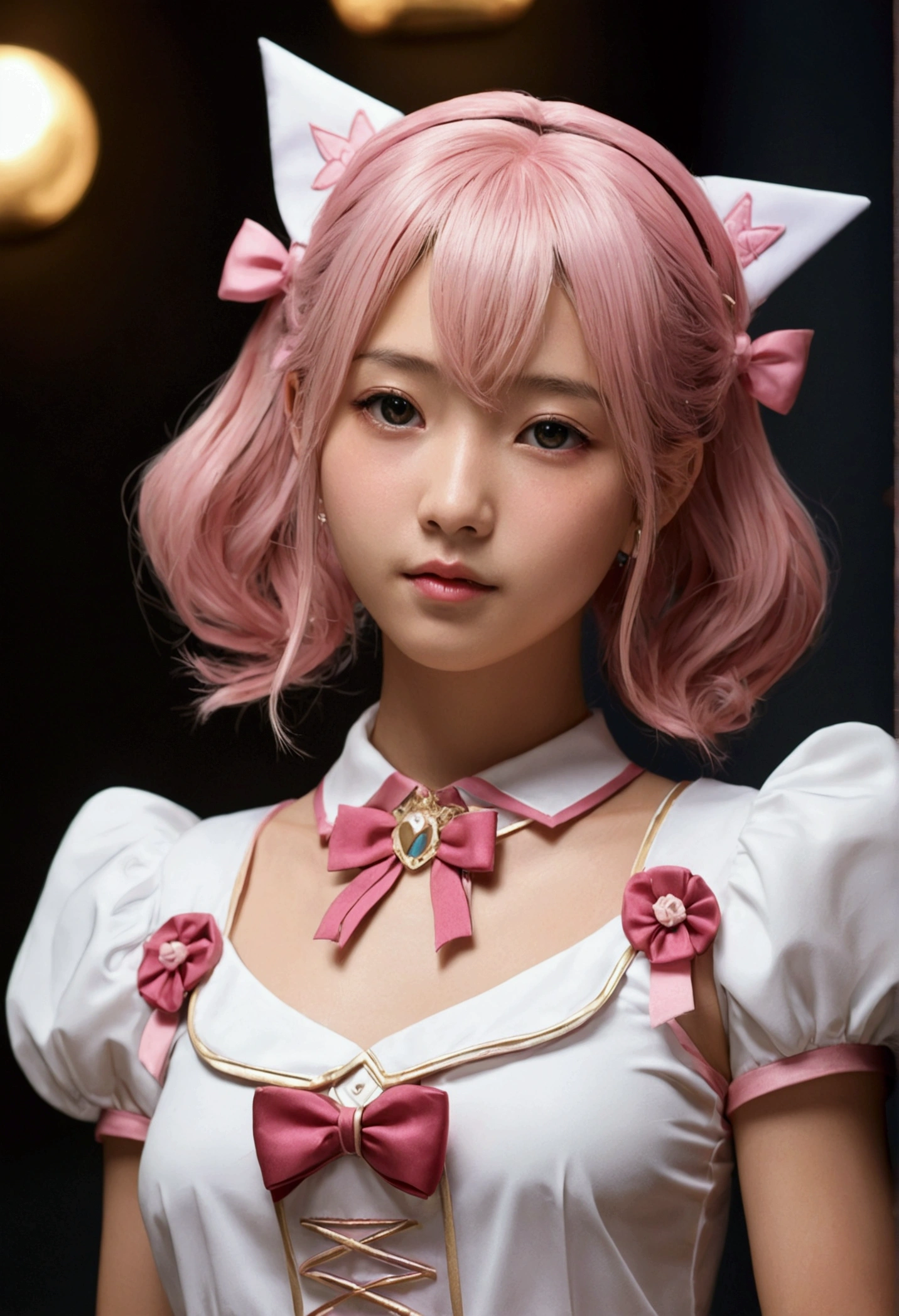 {Safety:1.10}, Highest quality, masterpiece, High resolution, 一人in, {to you_Minakami_Magical Girl Comes:0.90}, Portraiture, Looking_in_Audience