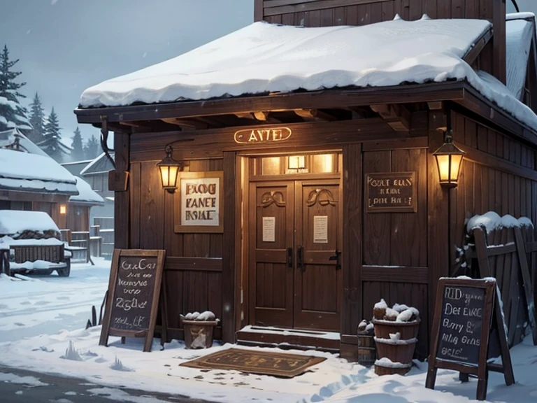 Fate has given us a roadside tavern,
Who&#39;s a friend here?, and who is the enemy - now go figure it out.
Who would dare to think, that the path will end like this,
Yes, there’s a snowstorm outside the door and you won’t leave until dawn.


