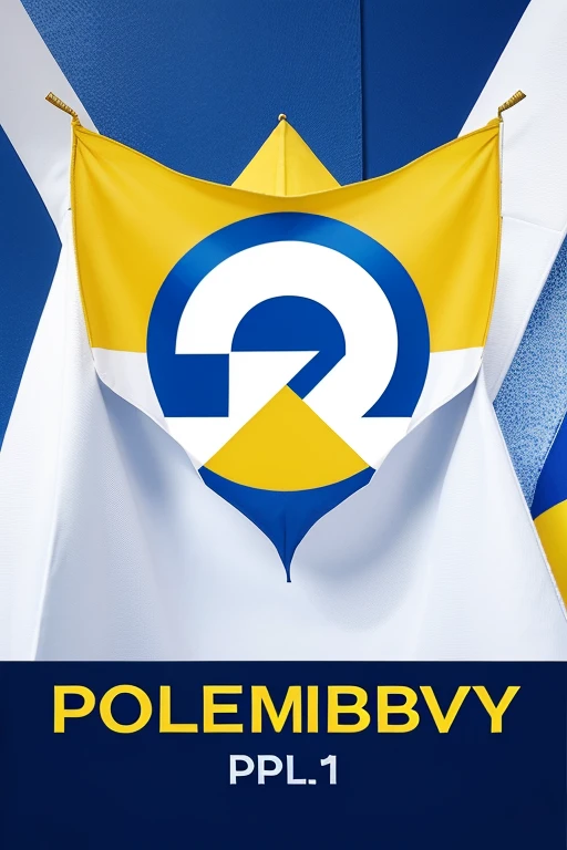 Blue white and yellow logo for political party that contains the CEB November 18 