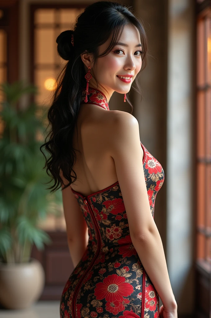 <lora:BDSMClothing-v1-3:0.8> photo of a supermodel Chinese woman wearing a maid apron  and intricate and masterpiece and incredible detail and perfect lighting and professional photoshoot and perfect face and (Detailed face) and Detailed skin and  <lora:Perfect_pussy_newb_0.1:0.4>