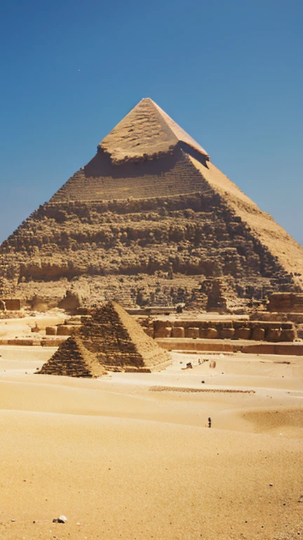 Egyptian pyramid without animals
