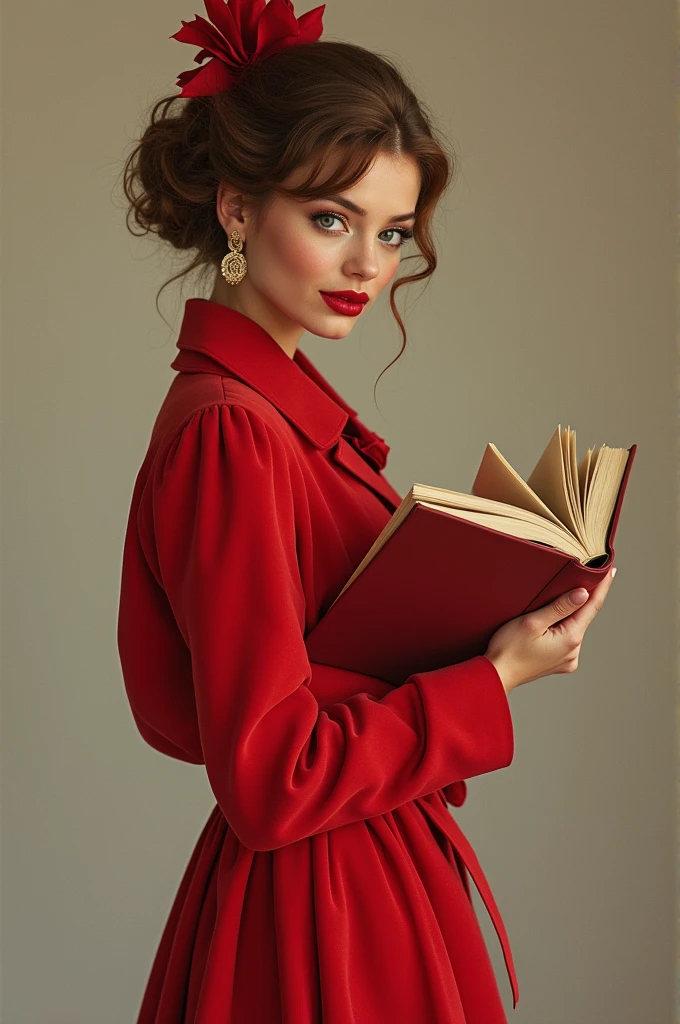 A little red book style beauty