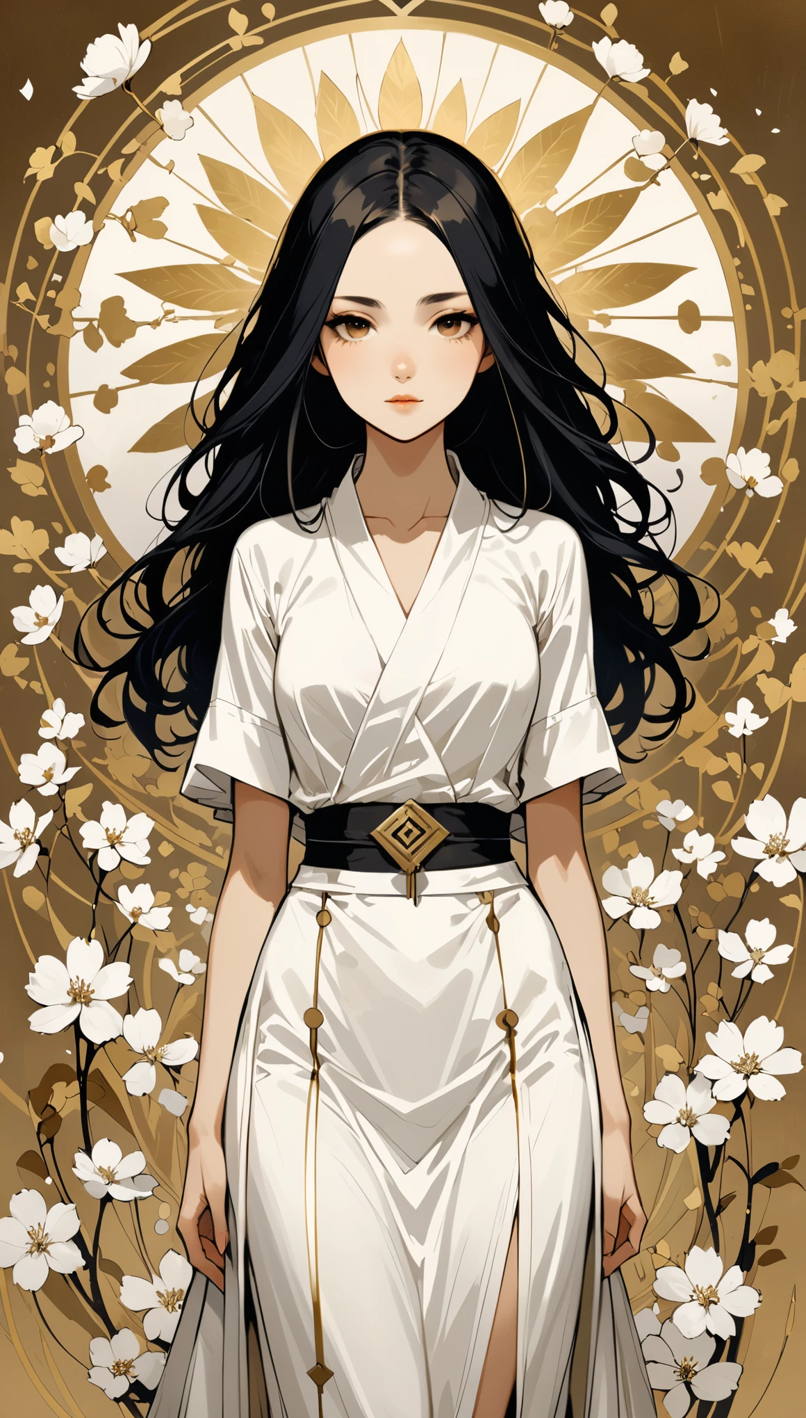 in style of Brad Kunkle
character concept design,1girl,ojou-sama posture