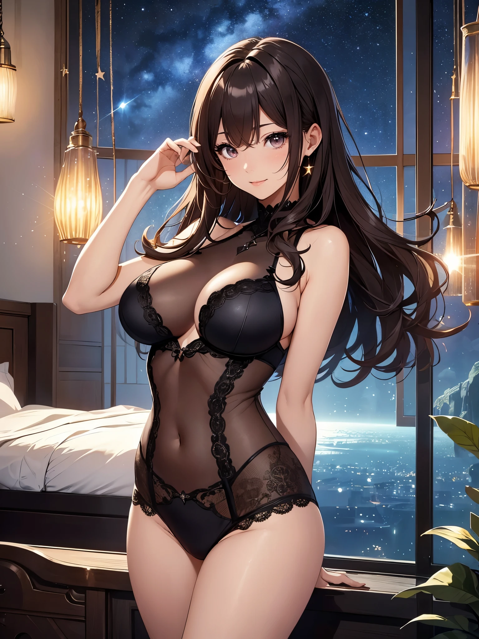 Beautiful Woman 、ツインテール、 Height 180cm 、Bust 120cm、Sweat sexy body beautiful skin sexy sexy
Beautiful ,(( underwear )) Beautiful thighs、Beautiful Skin、detailed groin universe space、Science fiction movies 大universe、beauttiful stars、Sparkling star particles、Luxury hotel bedroom、beautiful sea view in the window、Fantastic light particles
Light 黒Brown Hair A friendly smile tear,tear,tear, magic Masterpiece Night Magic sexy, extremely beautiful 22歳 Big Breasts Beautiful Eyeagical gentle lighting cowboy shot ,Beautiful decoration、Imprisoned、Detained、Science fiction movies beautiful Beautiful scenery、universe、Milky Way