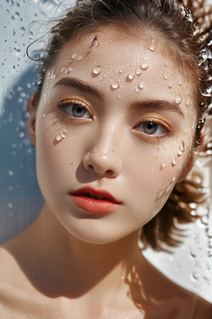 (A summer mods fashion lady and lying front the wall:1.4), water drops, messy hair, splash detailed, (surreal dramatic lighting shadow:1.4), (lofi, analog), kodak film by Brandon Woelfel Ryan McGinley.
ultra highres, sharpness texture, High detail RAW Photo, detailed face, shallow depth of field, (realistic skin texture:1.2), (freckles, moles:0.6), dslr, film grain, Fujifilm XT3, 