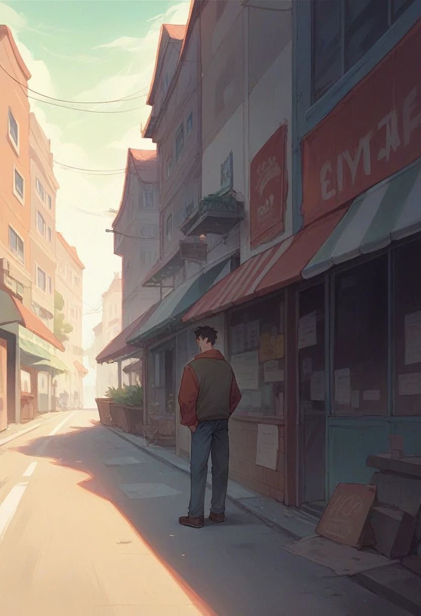 The brothers were crossing the street